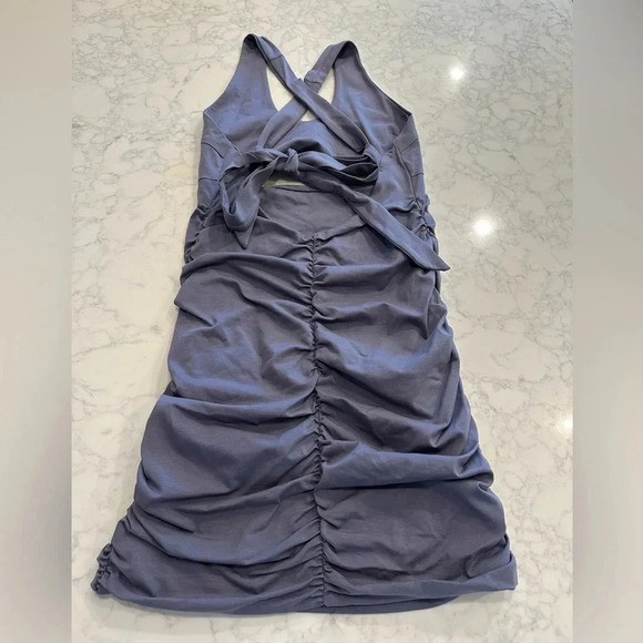NWT Tiger Mist Kai Bodycon Mini Dress Steel Sz Large - Picture 4 of 8